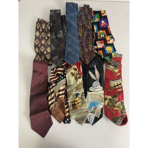 Christian Dior Tommy Hilfiger Looney Tunes Disney Eddie Bauer Lot of 10